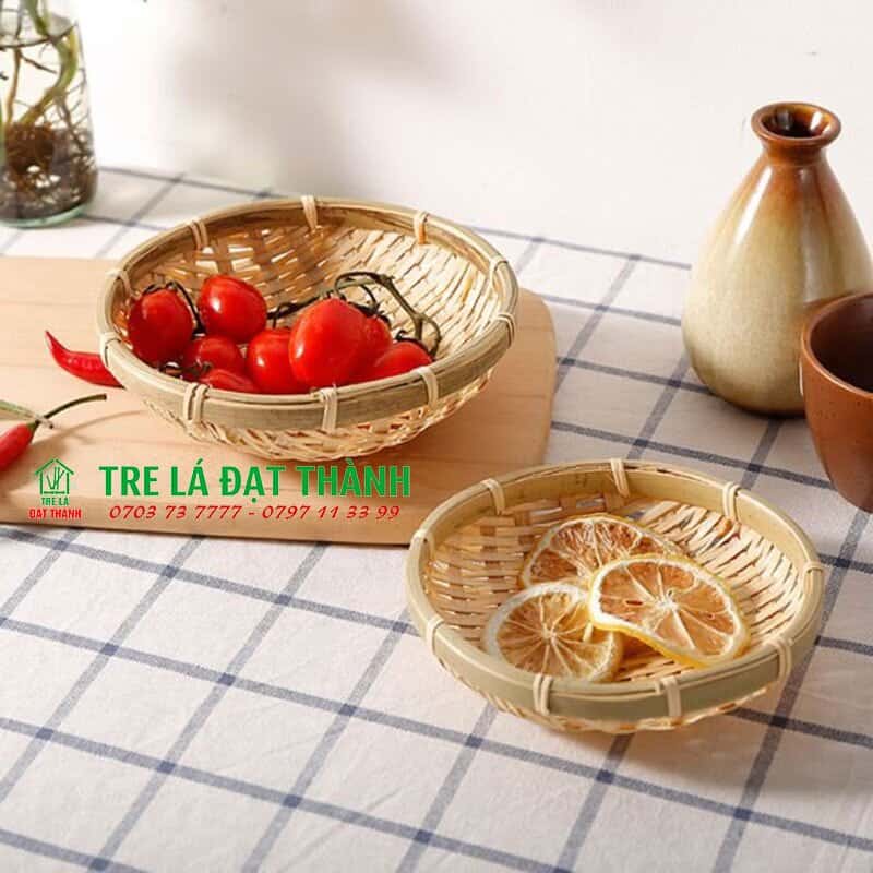 Rổ Tre Đựng Trái Cây